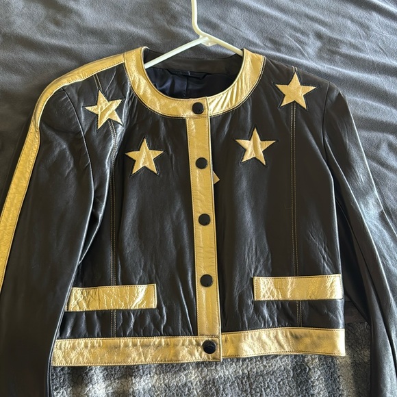 Escada Leather Jacket